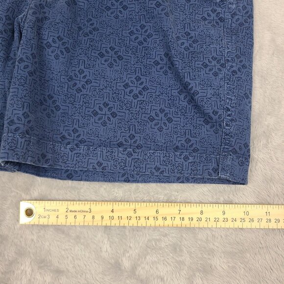 Vineyard Vines Mens 33 Hibiscus Border Dbay 7” Island Stretchy Casual Shorts - Picture 3 of 8